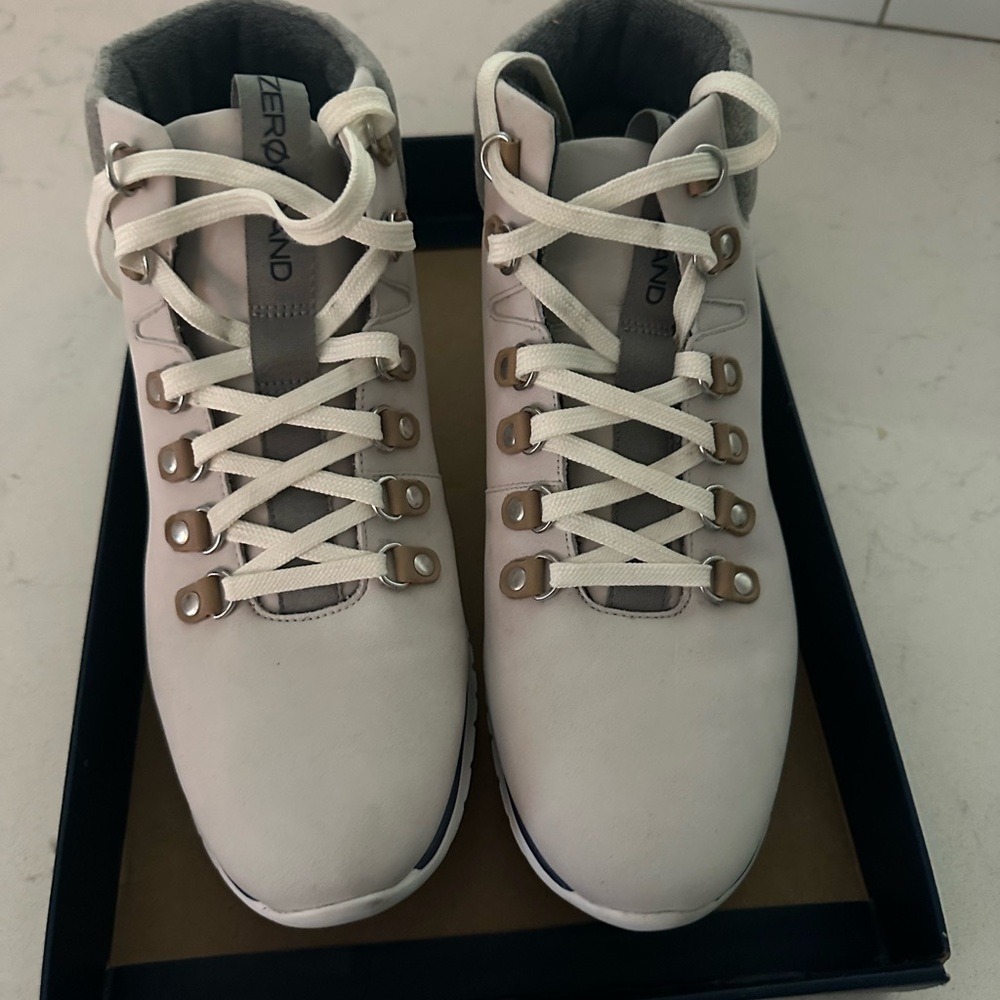 Cole Haan ZeroGrand Gray Hiking Boots